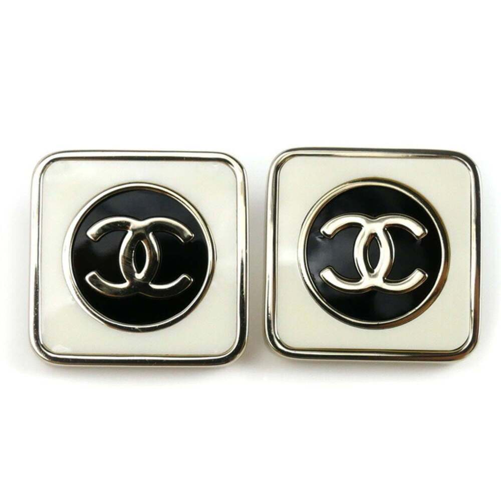 CHANEL Logo Earrings